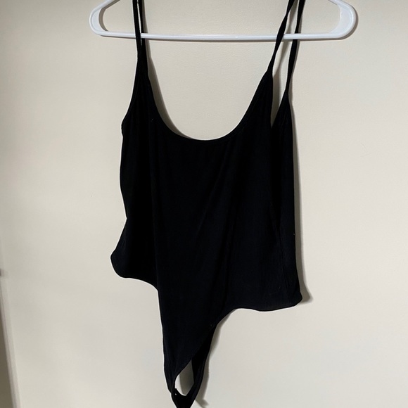 Black Tank Top Bodysuit Shein - Picture 1 of 3